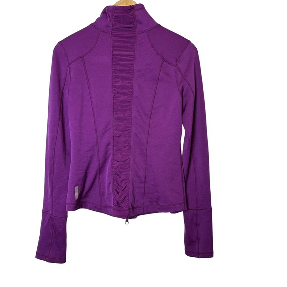 Zelle Zip Front Jacket with Thumbholes, S - Picture 2 of 7